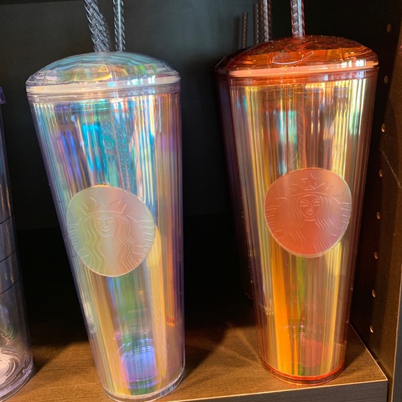 Starbucks NEW 2 Dome Tumblers Summer 2020 - Picture 1 of 1